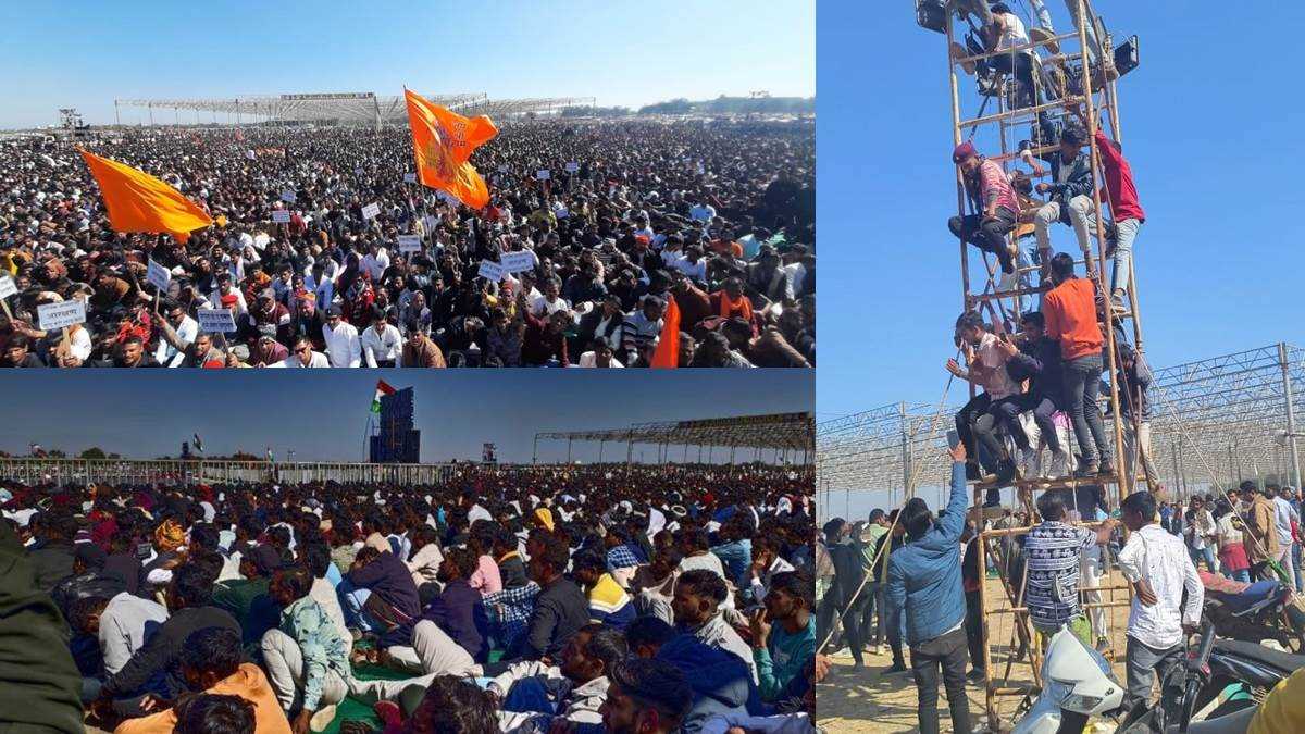 भोपाल की सड़कों पर उतरी करणी सेना, आर्थिक आधार पर आरक्षण की रखी मांग